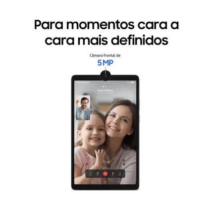 Galaxy Tab A11 Cinzento Pormenor