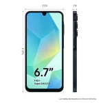 Samsung Galaxy A16 Medidas