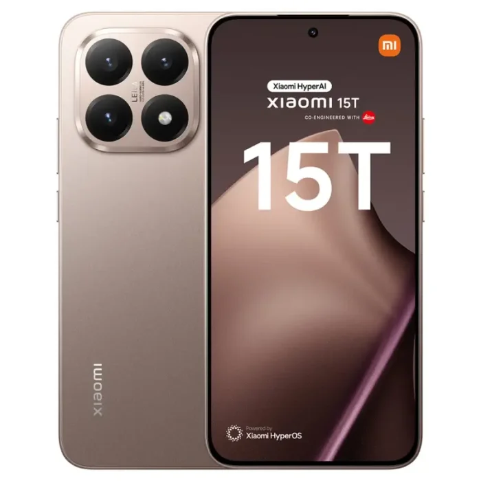 Smartphone Xiaomi 15T Dourado Rosa
