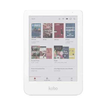 clara colour kobo branco frente