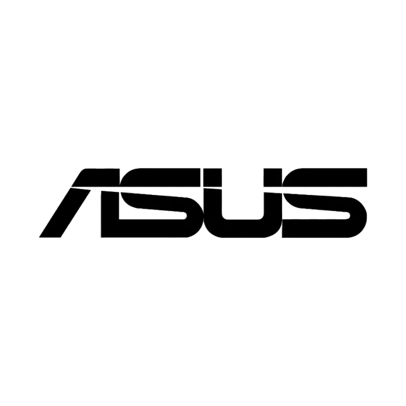 logotipo asus Preto