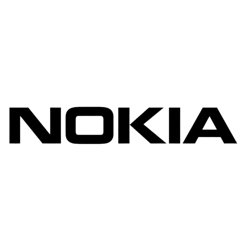 logotipo nokia Preto