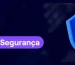 Banner da Oferta SAFE: MEO + Segurança, com um escudo azul e um sinal de confirmação sobre fundo escuro