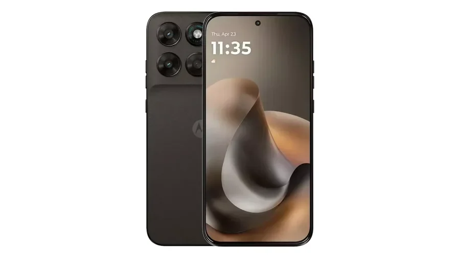 Motorola Moto G77 5G visto de trás e de frente